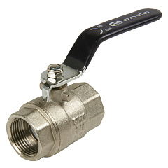 Кран шар. для воды 3/4" г/г рычаг,  никель,  ONDO Кран шар. для воды 3/4" г/г рычаг,  никель,  ONDO