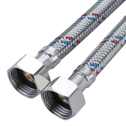 Купить Подводка для воды сталь 1/2" г/г 50 cм CTM в Москве