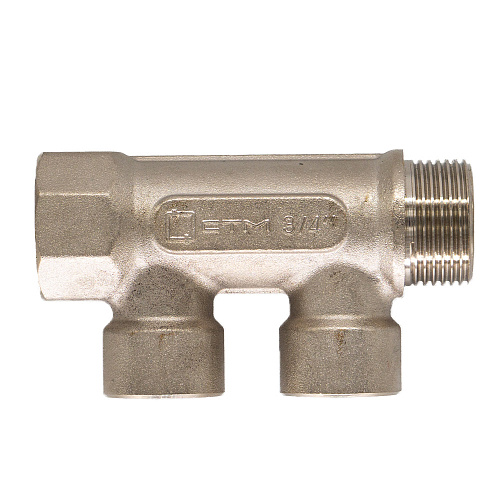 Купить Коллектор 2 выхода (внутренняя резьба) 3/4"х1/2" СТМ в Москве