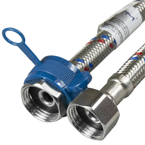 Подводка для воды сталь 1/2" г/г 50 cм CTM Подводка для воды сталь 1/2" г/г 50 cм CTM